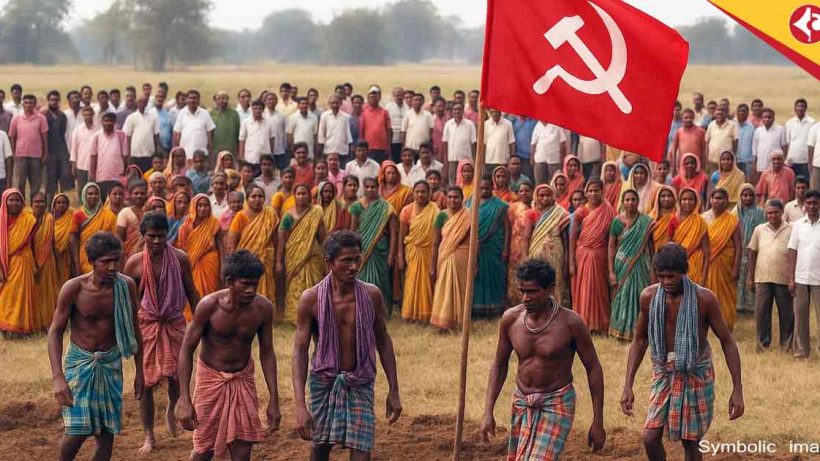 CPI(M) Leads Tribal Families to Seize 14 Acres in Purba Bardhaman Kashipur Amid Controversy