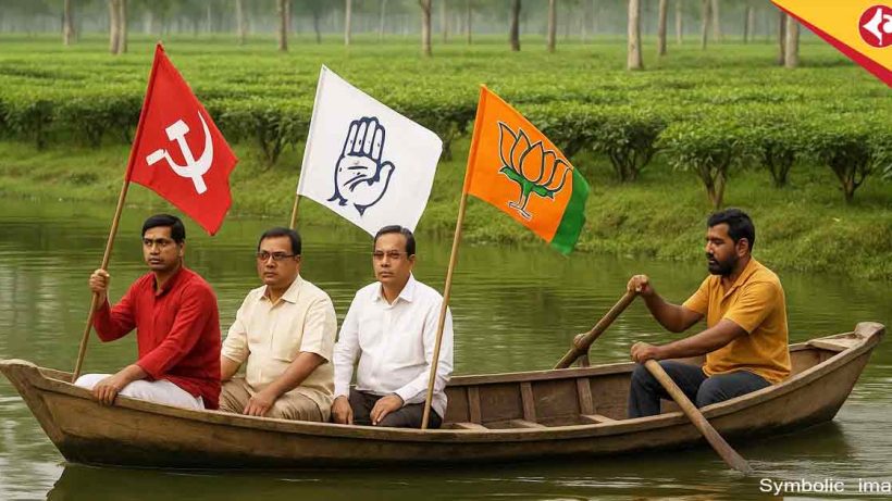 Jalpaiguri Tea Belt , CPI(M,) BJP ,Congress ,Trinamool ,Matiali Cooperative Election