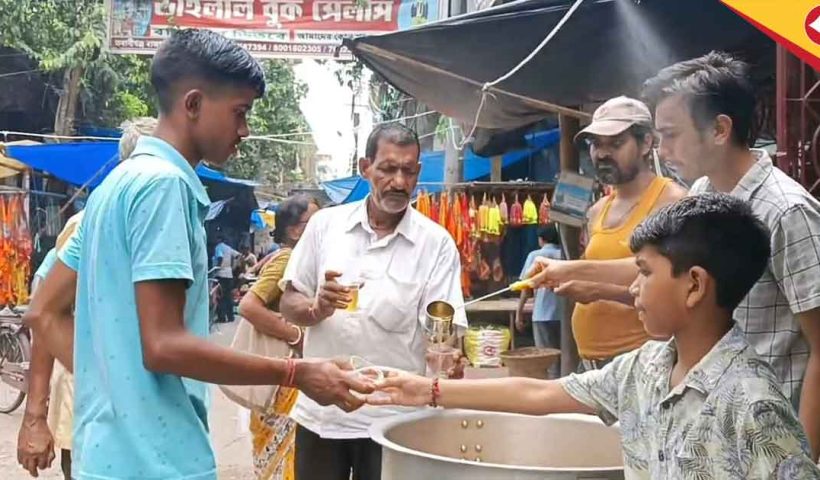 Cooch Behar Temple Offers Free Sharbat to Beat Scorching Heat