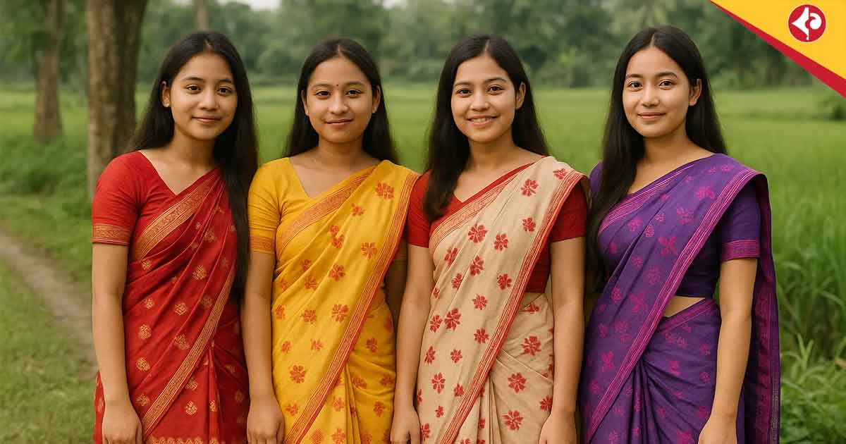 Cooch Behar’s Handwoven Mekhela Sarees Gain Popularity in Assam, Boosting Artisans’ Income