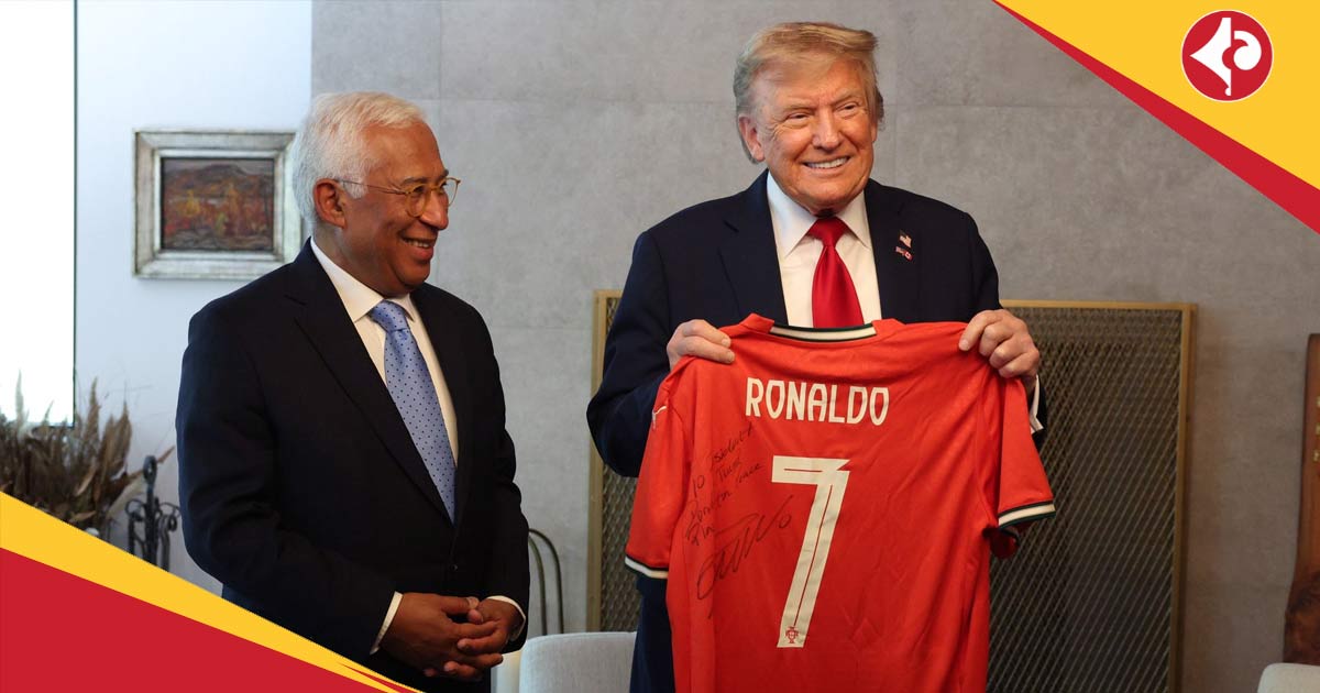 Cristiano Ronaldo pens personal message for President of United States Donald Trump on signed jersey