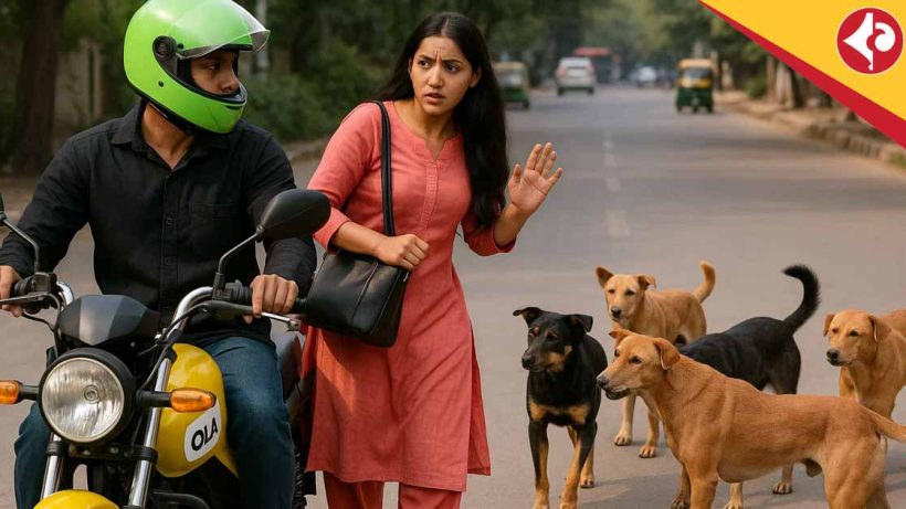 Delhi Woman Books Ola Bike for 180m to Avoid Street Dogs
