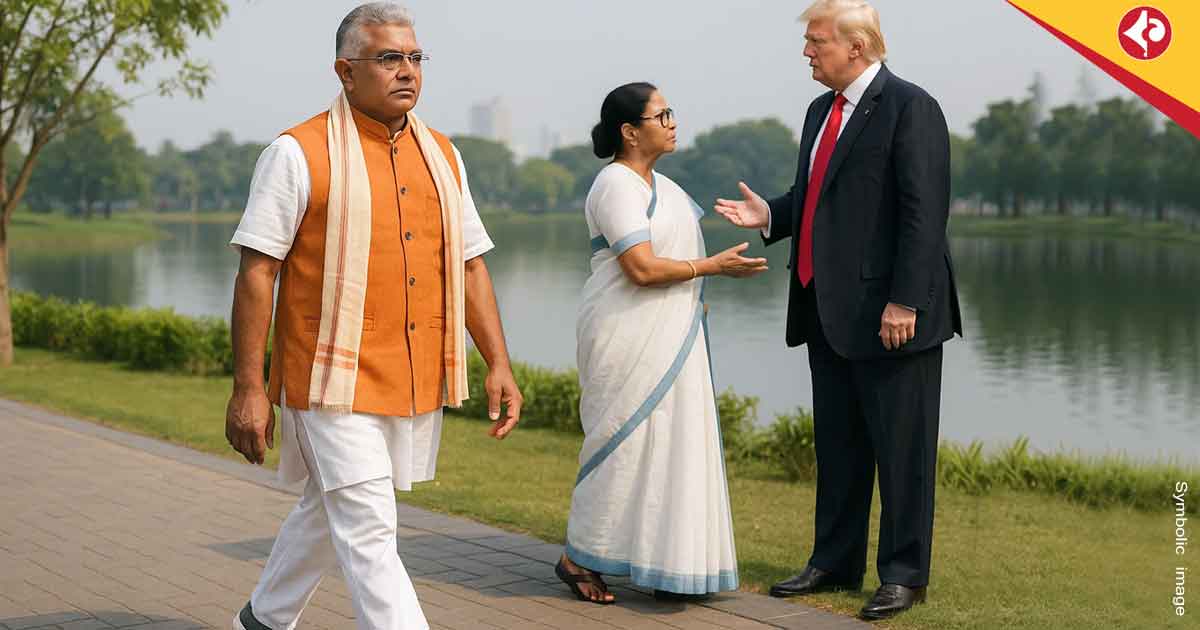 Dilip Ghosh Compares Mamata Banerjee to Donald Trump in Bengal Politics