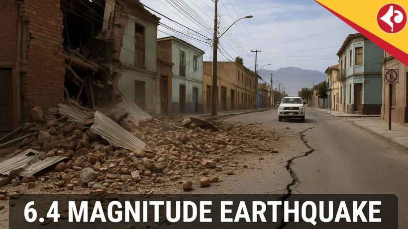 6.4 Magnitude Earthquake Strikes Northern Chile; No Casualties Reported