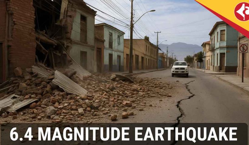 6.4 Magnitude Earthquake Strikes Northern Chile; No Casualties Reported
