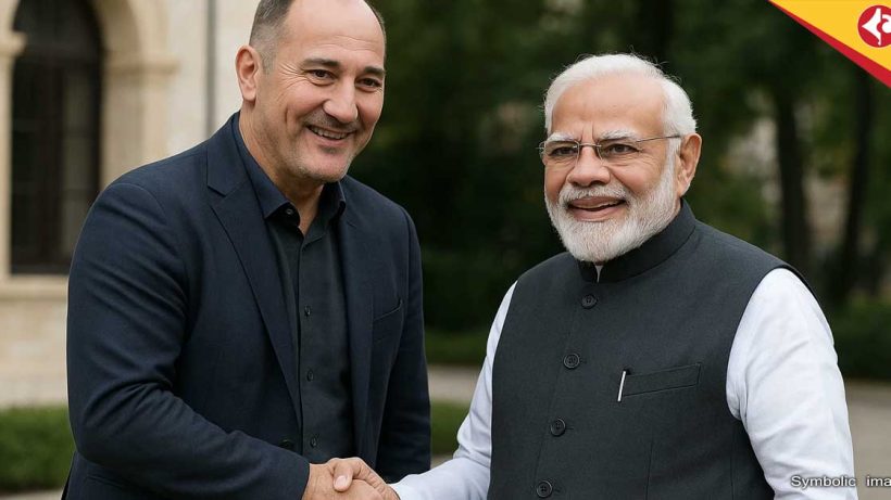 Ex-India Coach Igor Stimac Meets PM Modi in Croatia,