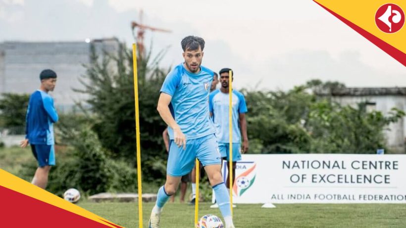 From ball boy to Indian Football Team traning cmap Suhail Ahmad Bhat