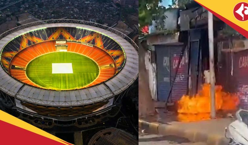Gas cylinder explodes outside Narendra Modi Stadium ahead of IPL 2025