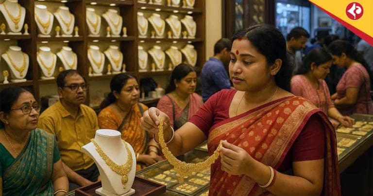 Gold price rise India
