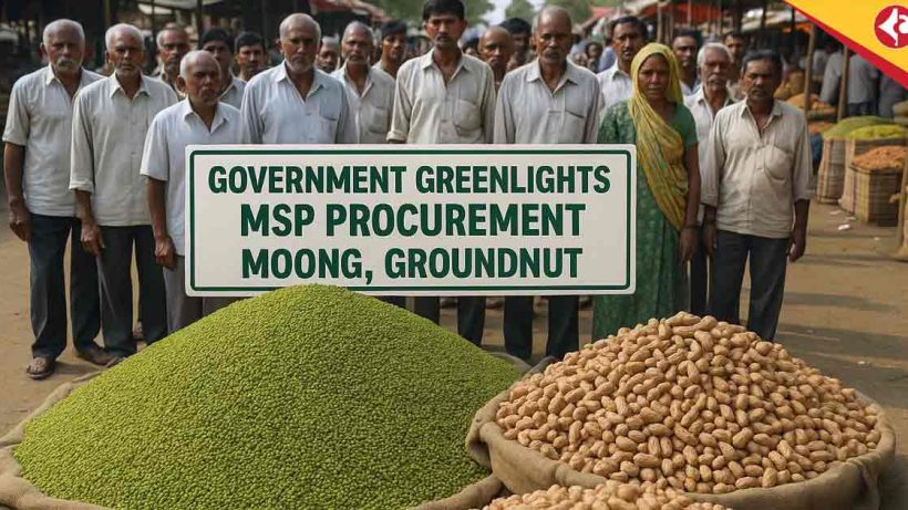 Government Greenlights MSP Procurement of Moong, Groundnut for 2025-26