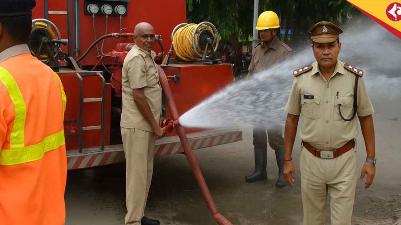Hasimara Station Conducts Fire Mock Drill, RPF and Disaster Team Shine