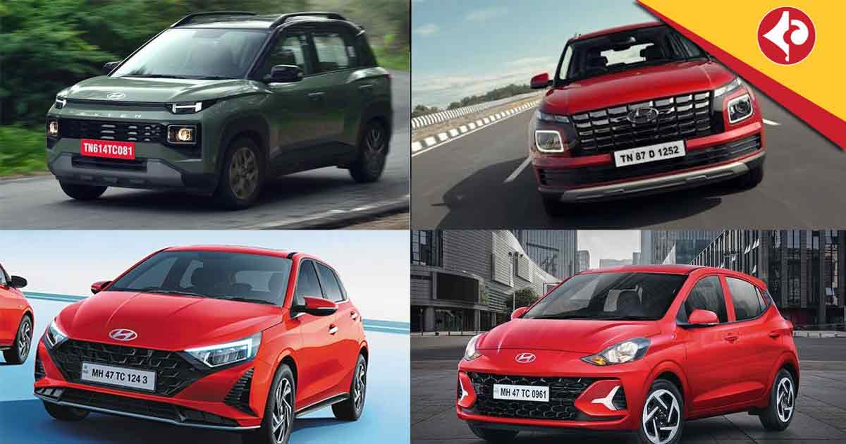 Hyundai announces discounts up to ₹80,000 on Exter, i20, Venue and Grand i10 NIOS
