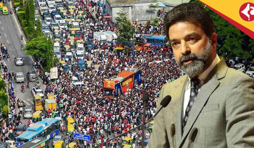 RCB Victory Parade Tragedy 11 Dead, IPL Chairman Responds