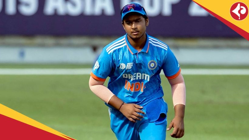 Indian Cricket Team junior star Vaibhav Suryavanshi