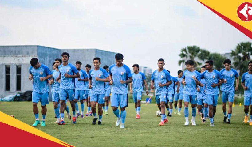 Indian Football Team U23 mens 23-member squad for Tajikistan tour