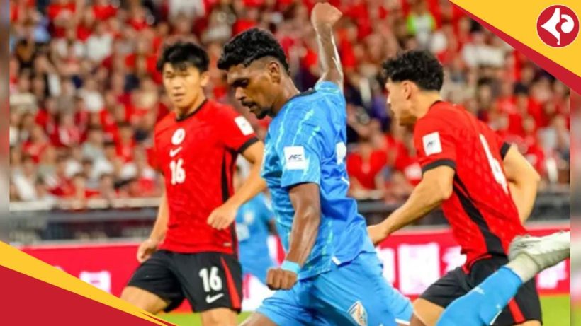 Indian Football Team concede last-minute goal to go down 1-0 to Hong Kong