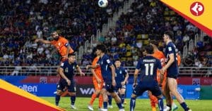 Indian Football Team vs Hong Kong match of AFC Asian Cup 2027 qualifier