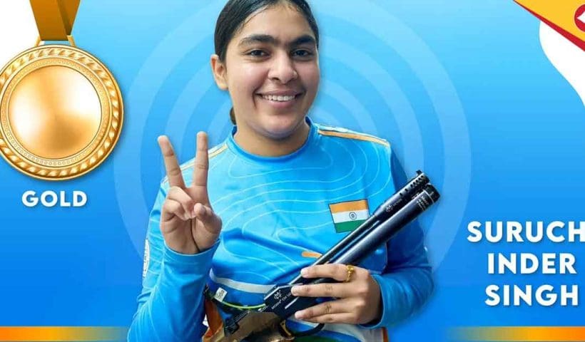 Indian Shooter Suruchi Singh Shines with Hat-Trick Gold at Munich ISSF World Cup
