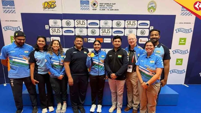 Indian Shooters Excel at ISSF World Cup 2025 Munich, Third Overall
