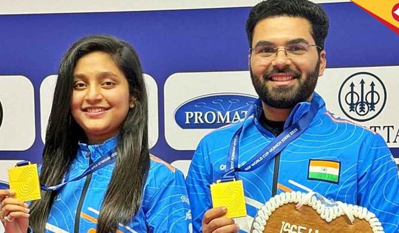 India’s Arya-Arjun Win Gold in 10m Air Rifle at Munich World Cup