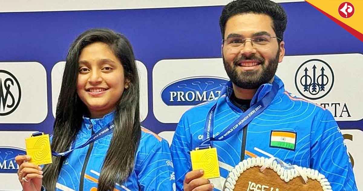 India’s Arya-Arjun Win Gold in 10m Air Rifle at Munich World Cup