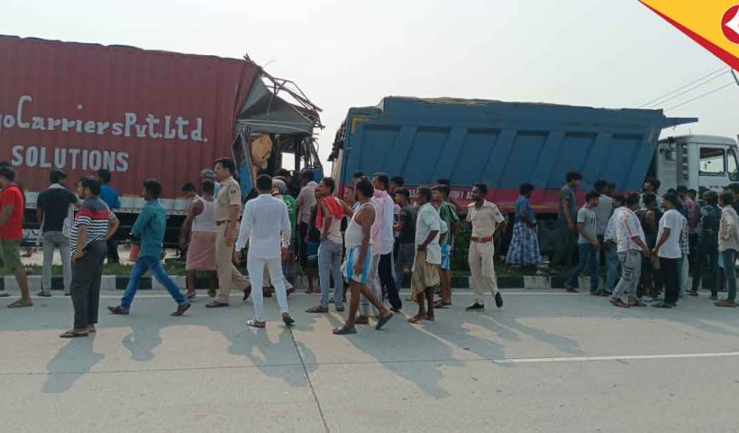 Deadly Collision in Kishanganj: Dump Truck Driver Killed, Police Investigate