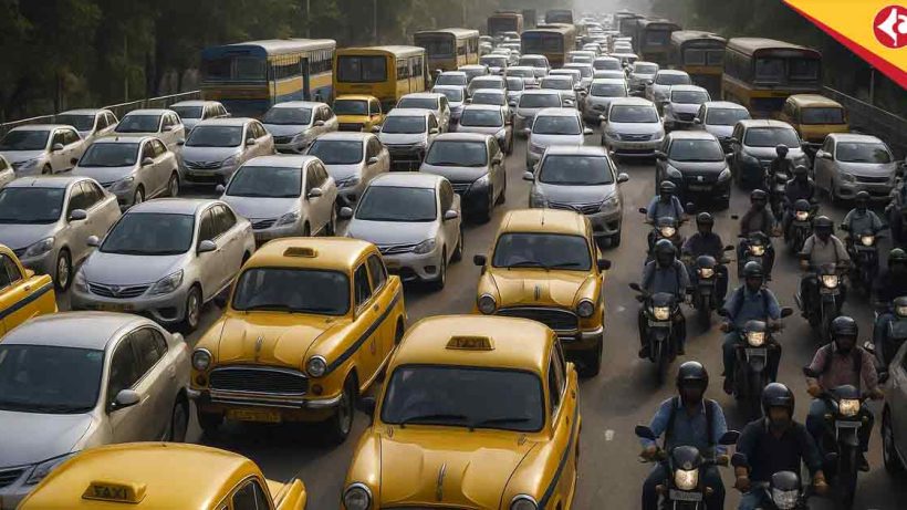 Kolkata Tops Global Office-Hour Traffic Jam