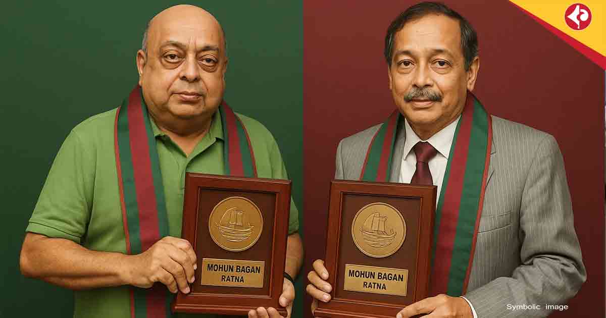 Mohun Bagan Ratna Tutu Bose, Anjan Mitra Honored by Green-Maroon Club