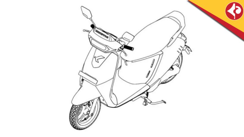New Kinetic Electric Scooter Design Patented in India