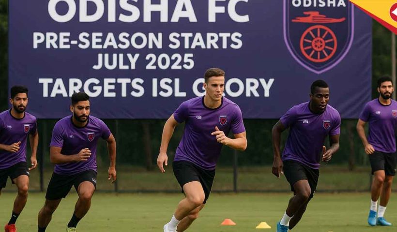 Odisha FC Pre-Season Starts July 2025, Targets ISL Glory
