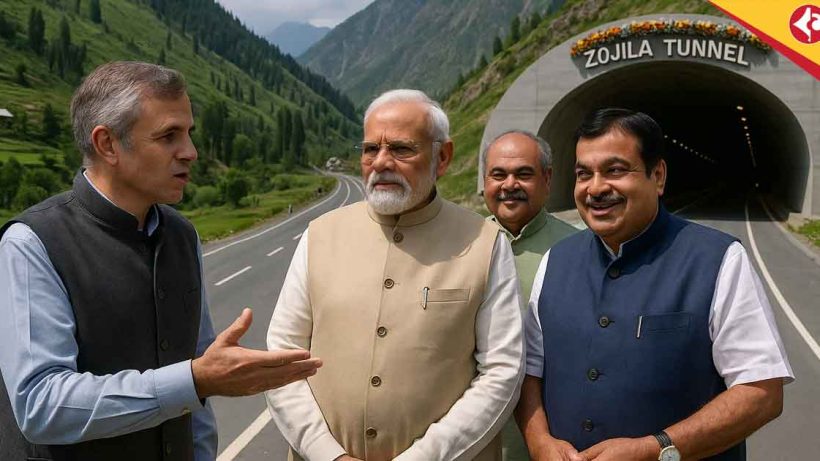 Omar Abdullah Praises Modi-Gadkari for ₹10,600 Crore J&K Road and Tunnel Projects