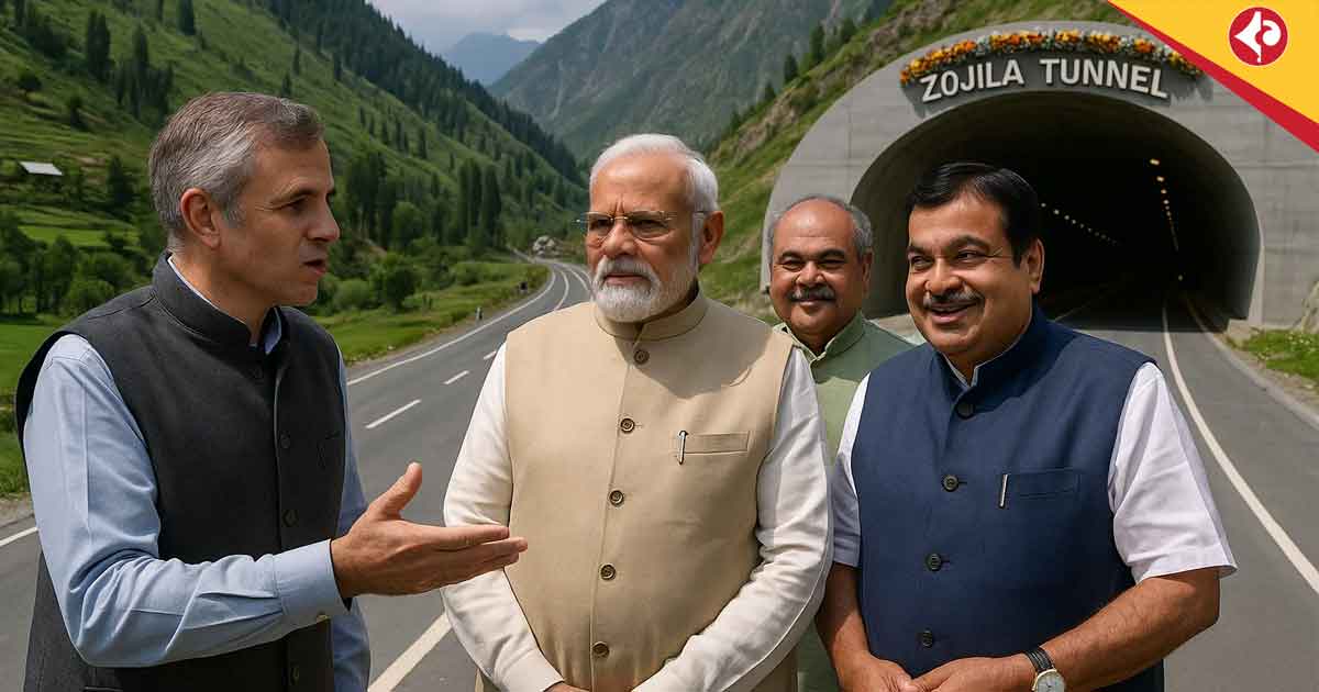 Omar Abdullah Praises Modi-Gadkari for ₹10,600 Crore J&K Road and Tunnel Projects