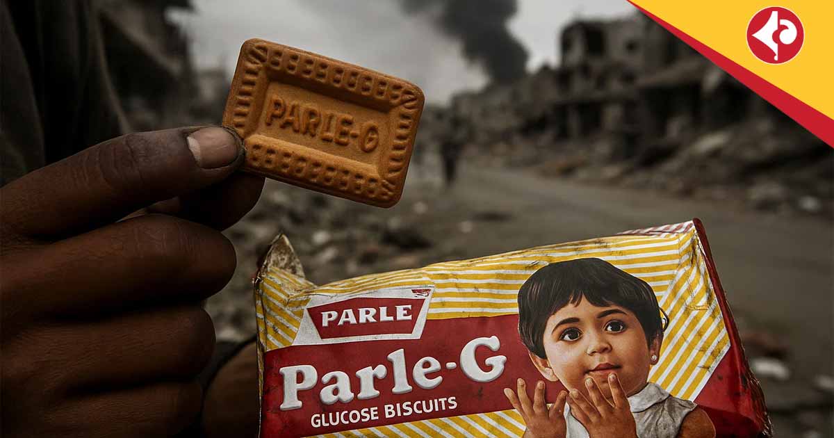 Parle-G, biscuit, Gaza, Gaza food crisis