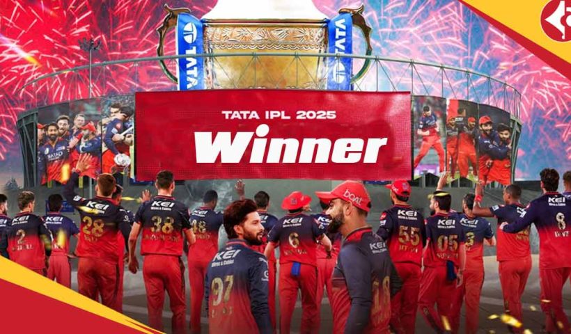 RCB win IPL 2025 Final beat Punjab Kings