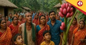 Rare Pink Banana Tree Discovered in Alipurduar’s Chengmari, Sparks Tourism Hopes