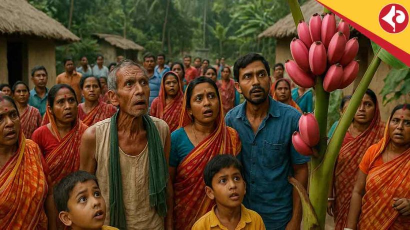 Rare Pink Banana Tree Discovered in Alipurduar’s Chengmari, Sparks Tourism Hopes
