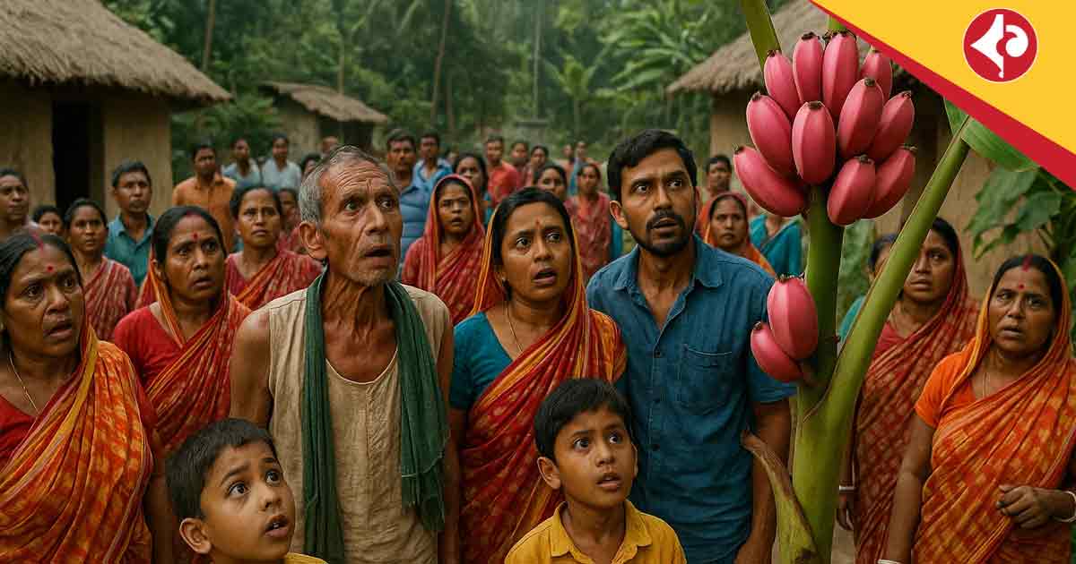 Rare Pink Banana Tree Discovered in Alipurduar’s Chengmari, Sparks Tourism Hopes