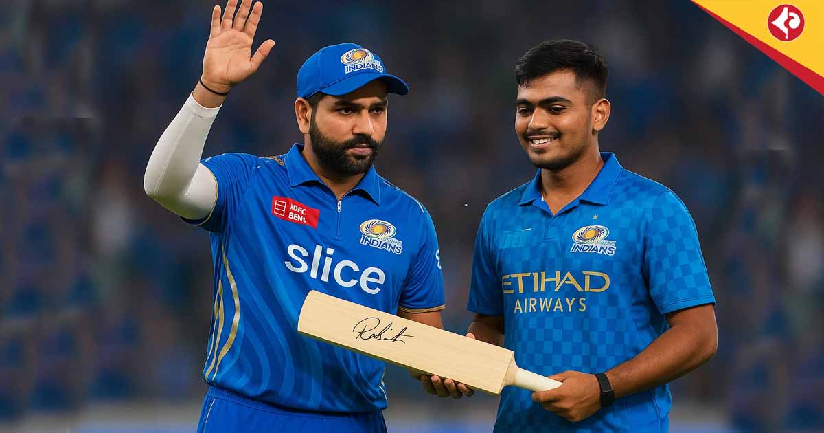 Rohit Sharma Gifts Signed Bat to Before England Tour