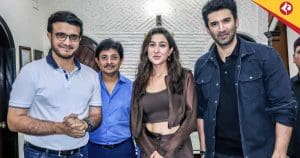 sara ali khan at Eden gardens