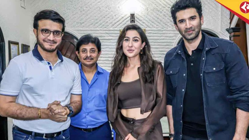 sara ali khan at Eden gardens