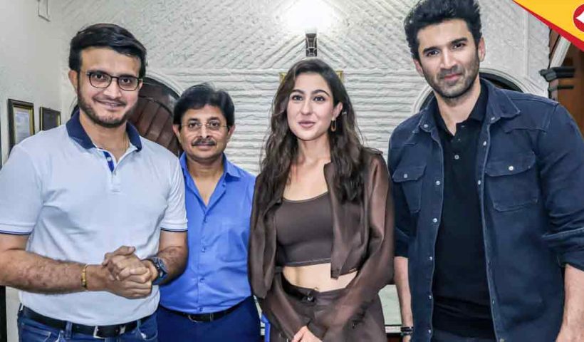 sara ali khan at Eden gardens