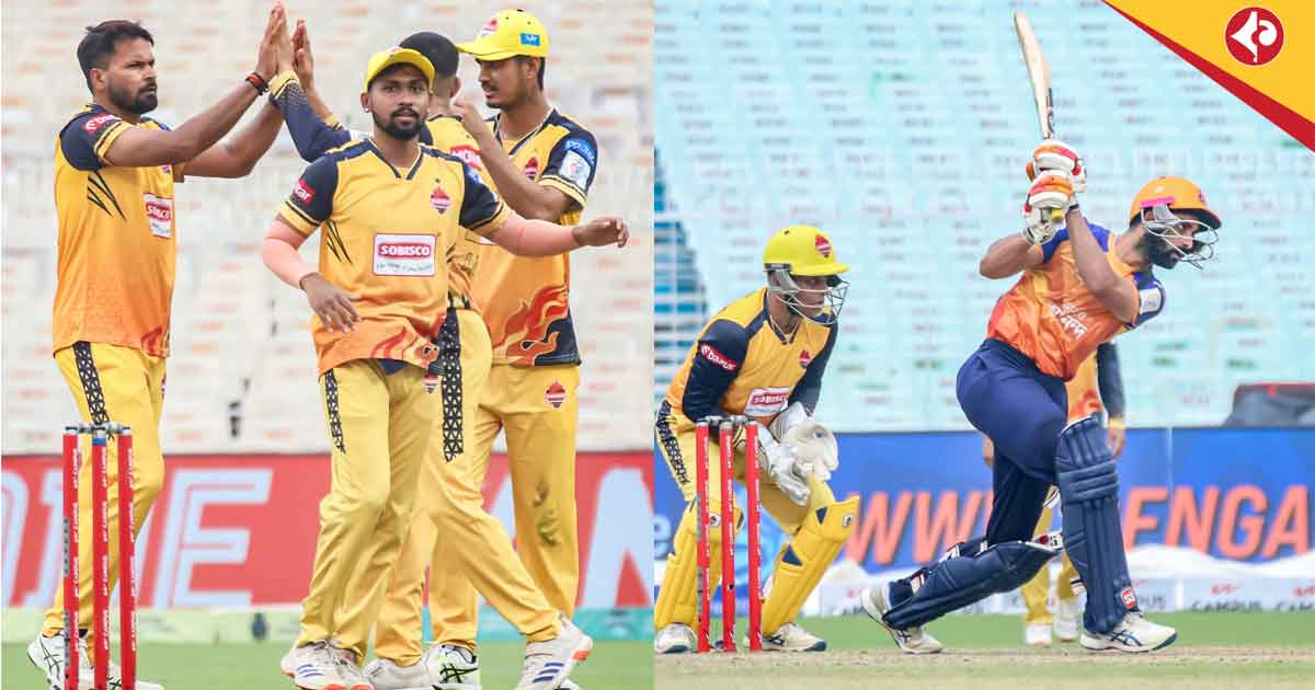 Shashank Singh, Aditya Purohit Shine as Adamas Howrah Warriors Topple Sobisco Malda by 10 Runs in Bengal Pro T20 League 2025