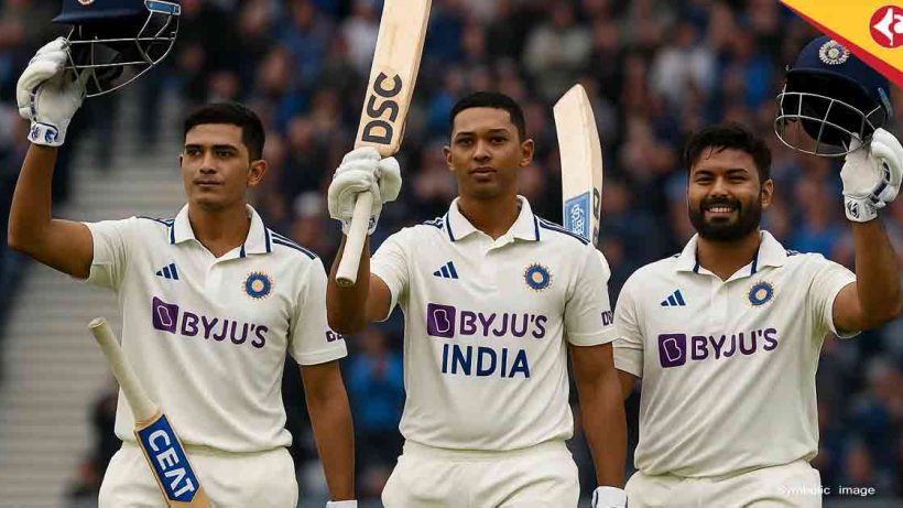 Shubman Gill, Yashasvi Jaiswal, Rishabh Pant