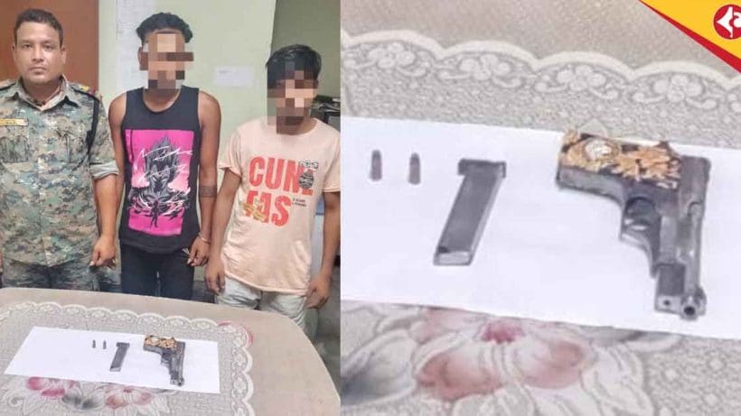 Cooch Behar: Sitai Police Seize Pistol, Ammo from Two Suspects in Crackdown