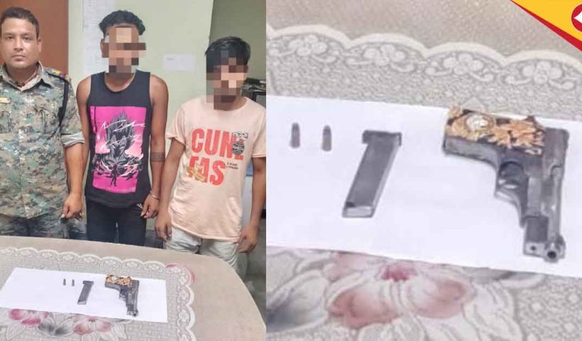 Cooch Behar: Sitai Police Seize Pistol, Ammo from Two Suspects in Crackdown