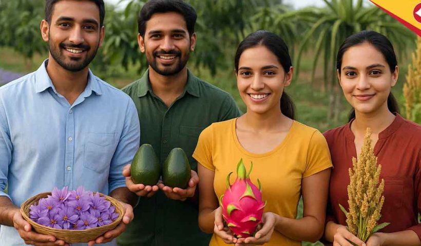 Top 5 New Crops Indian Farmers Are Growing for High Profits in 2025