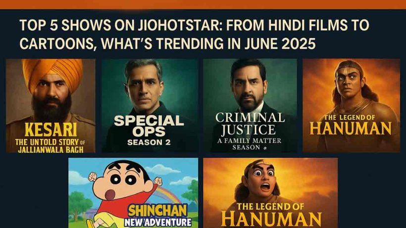 Top 5 Shows on JioHotstar