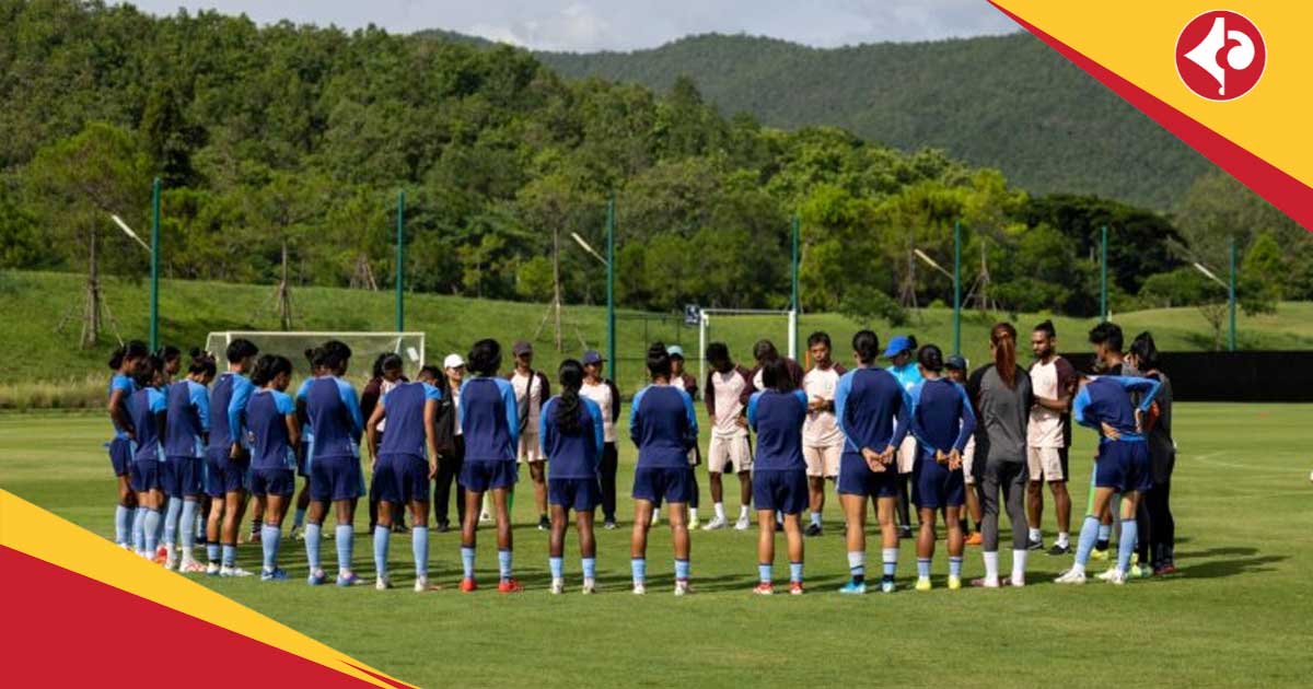 Under Coach Crispin Chettri Womens Indian Football Team ready for the road to AFC Womens Asian Cup