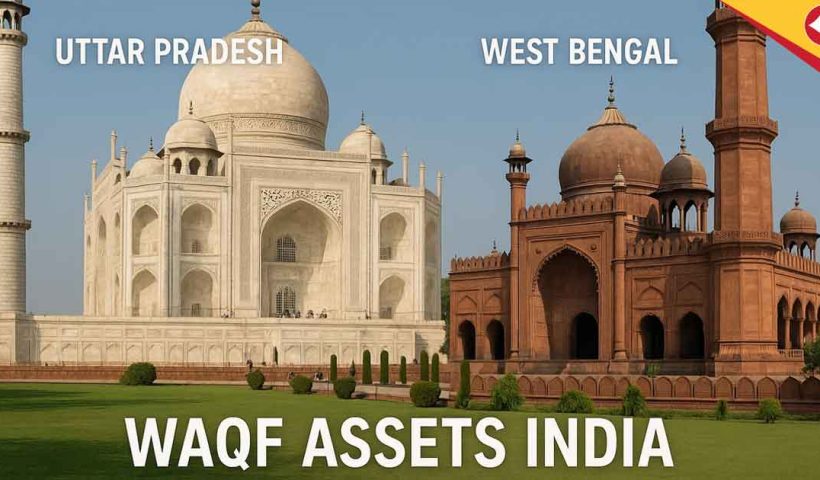 Uttar Pradesh Tops India in Waqf Property, West Bengal Secures Second Spot