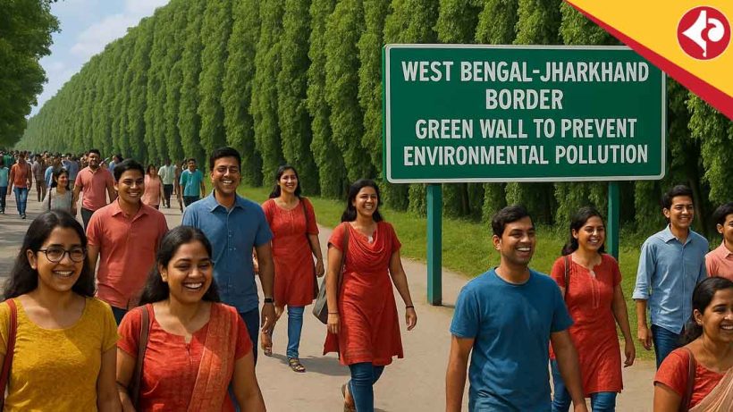 West Bengal Plans 800 Km Green Wall project to Fight Pollution